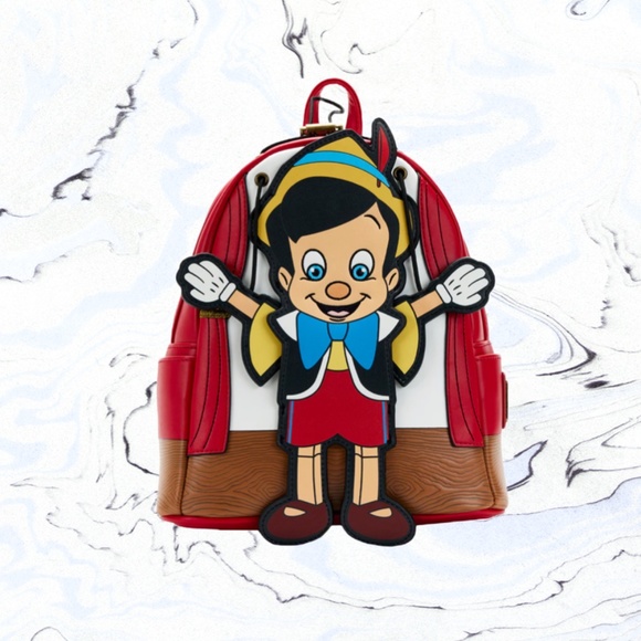 Loungefly Pinocchio Mini Backpack and Wallet main image 4